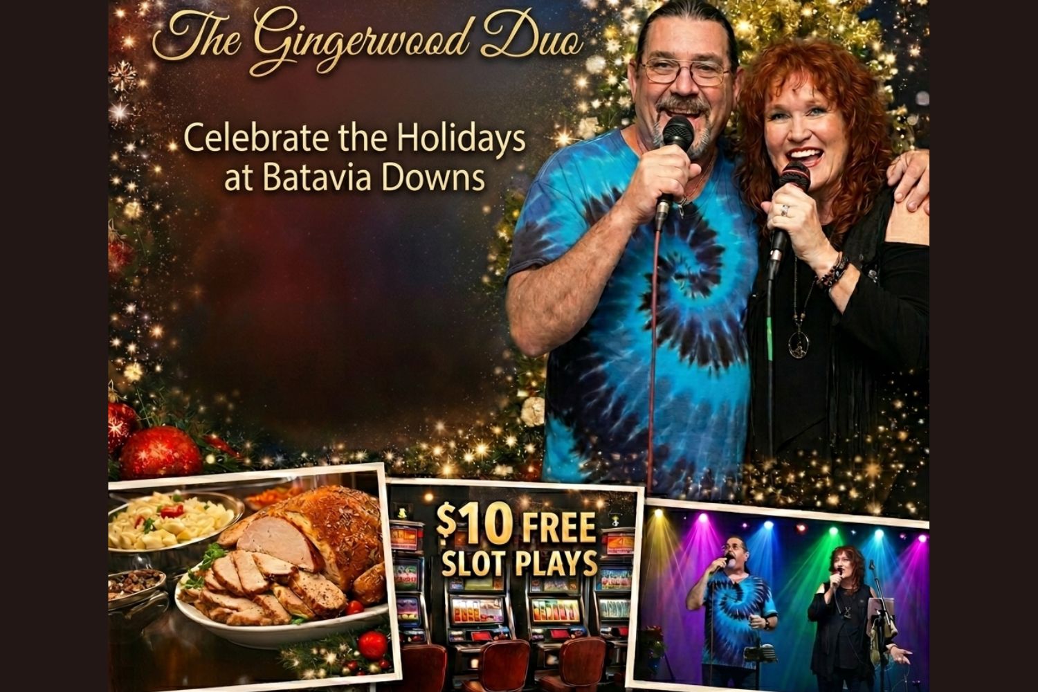 \"Celebrate the Holidays\" - Batavia Downs - Wed., Dec. 9, 2026